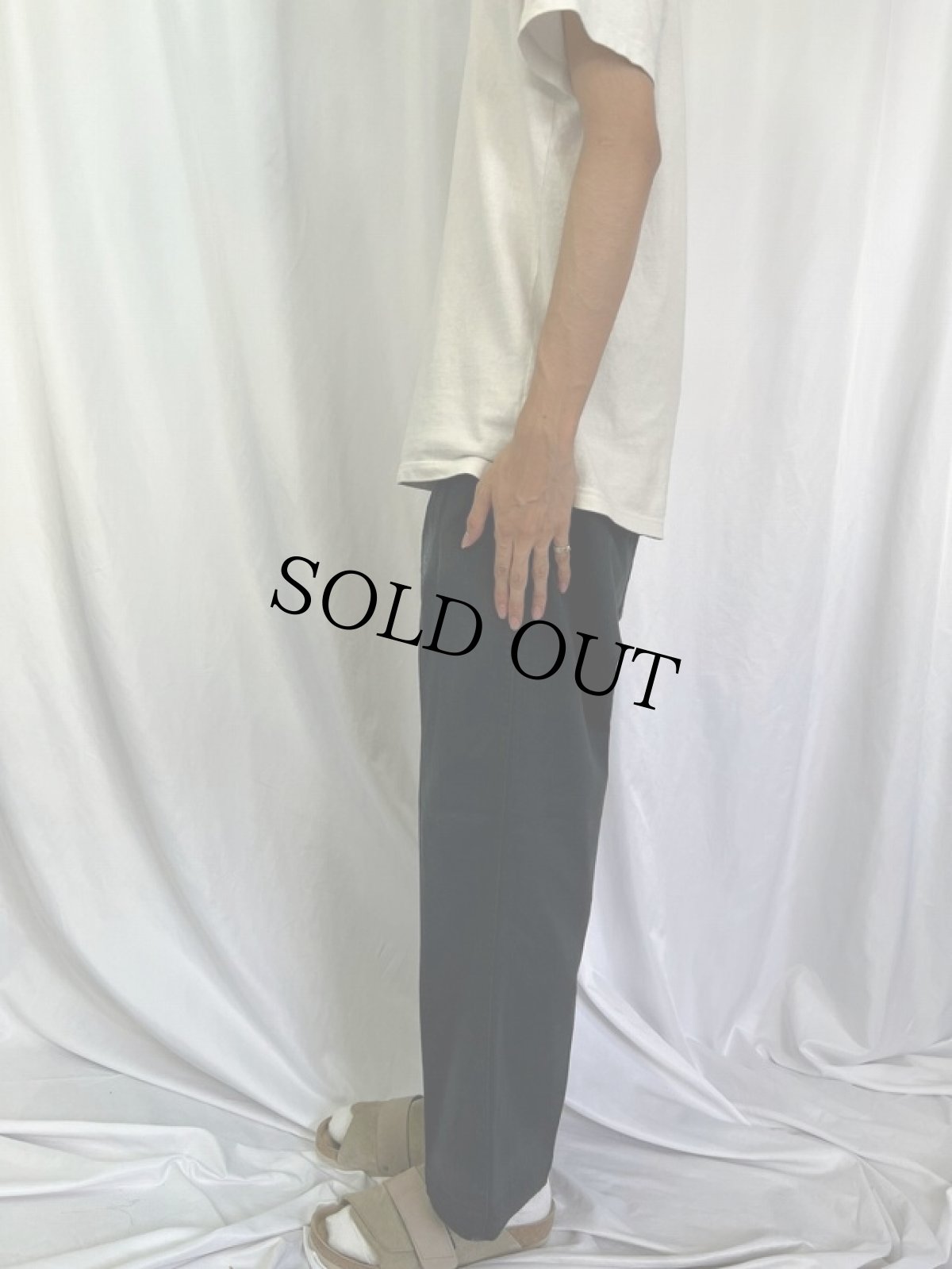 画像4: 60's Can't Bust'Em "FRISKO JEENS" ツイルワークパンツ BLACK W34 (4)