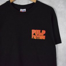 画像1: 90's PULP FICTION USA製 クライム映画 プリントTシャツ XL (1)