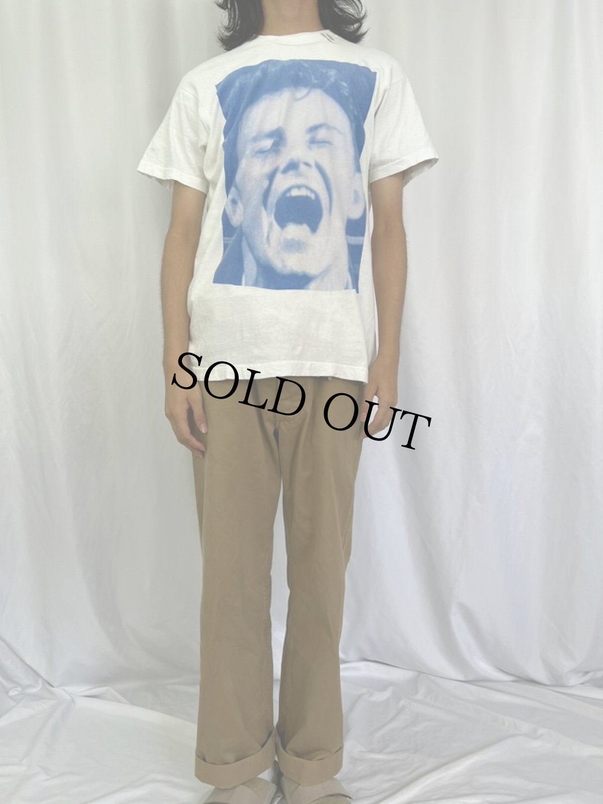 画像2: 90's MORRISSEY 1991 Kill Uncle "Harvey Keitel" フォトプリント バンドTシャツ XL (2)