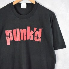 画像1: 2000's MTV "punk'd" ドッキリ番組 プリントTシャツ XL (1)