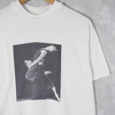 画像1: 90's Carolyn Dorfman Dance Company USA製 バレエプリントTシャツ L (1)