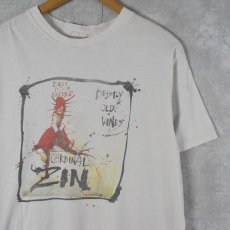 画像1: Ralph Stedman "Cardinal Zin" アートプリントTシャツ (1)