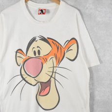 画像1: 90's Disney Tigger USA製 キャラクタープリントTシャツ XL (1)