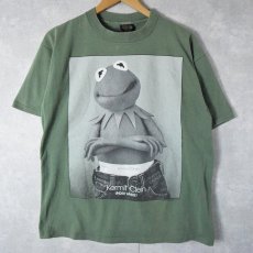 画像1: 90's Kermit USA製 "Kermit Clein" パロディTシャツ L (1)