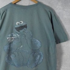 画像1: 90's COOKIE MONSTER USA製 "Calvin Klein"パロディTシャツ XL (1)