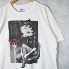 画像1: 90's Betty Boop USA製 "BOOP JEANS" キャラクターパロディプリントTシャツ XL (1)