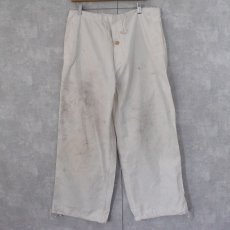 画像1: 40's U.S.ARMY Snow Camo Pants SMALL (1)