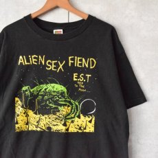 画像1: ALIEN SEX FIEND ゴシックロックバンドTシャツ XL (1)