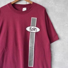画像1: 90's KORN USA製 メタルバンドTシャツ XL (1)
