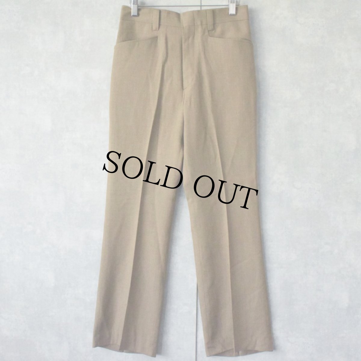 画像1: 80's Levi's STA-PREST SLACKS DEADSTOCK W29 (1)