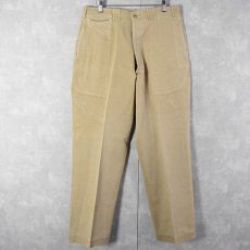 画像1: 40's U.S.ARMY "Regulation ARMY Officer's Trousers" 糊付け＆プレス チノトラウザーズ チノトラウザーズ W33 (1)