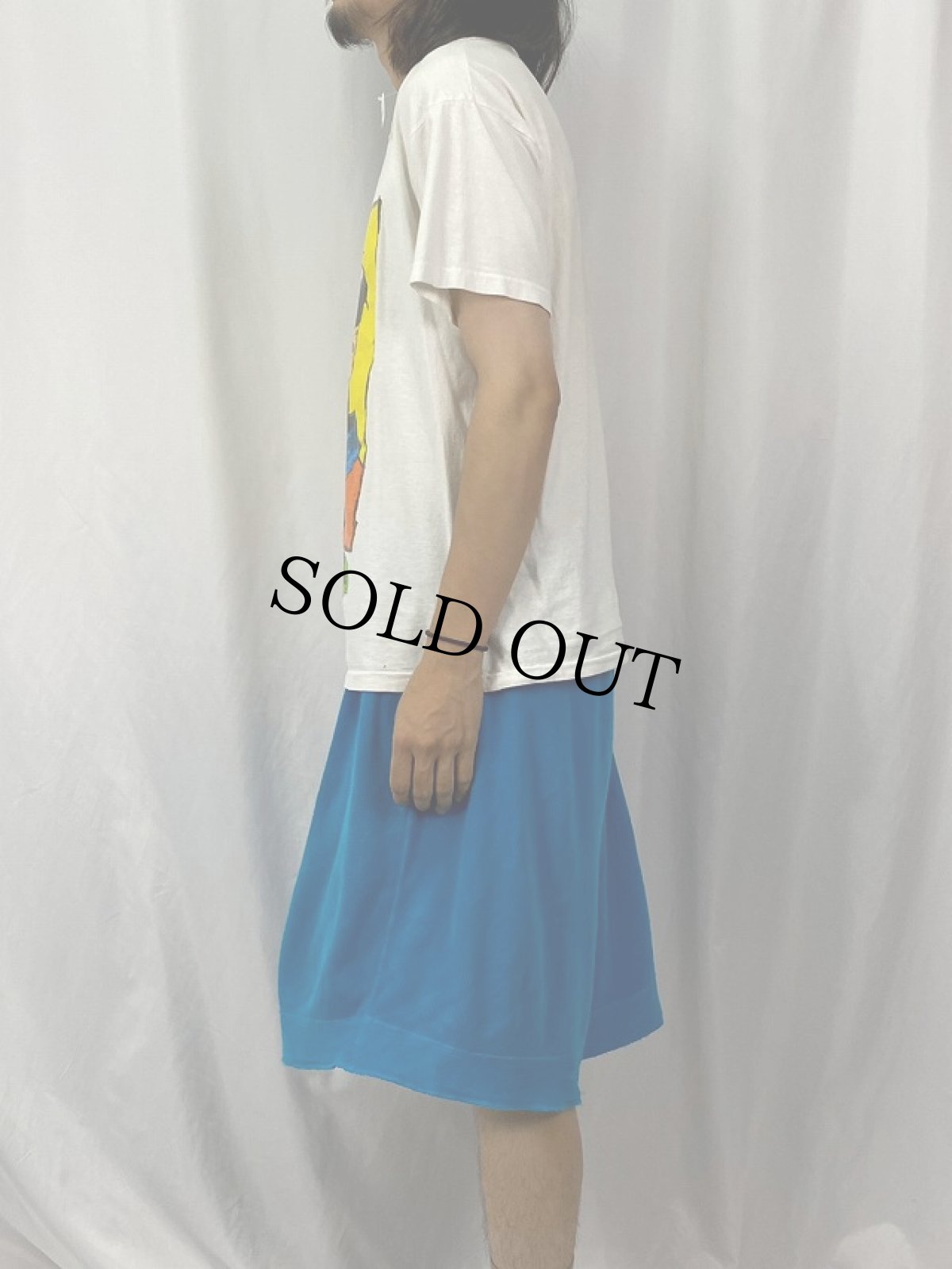 画像3: 90's The Flintstones "FRED B.C." キャラクターイラストプリントTシャツ (3)