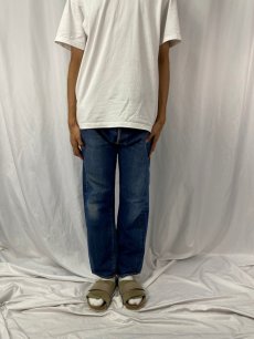 画像2: 60〜70's LEVI'S 501 BIGE デニムパンツ W33 (2)