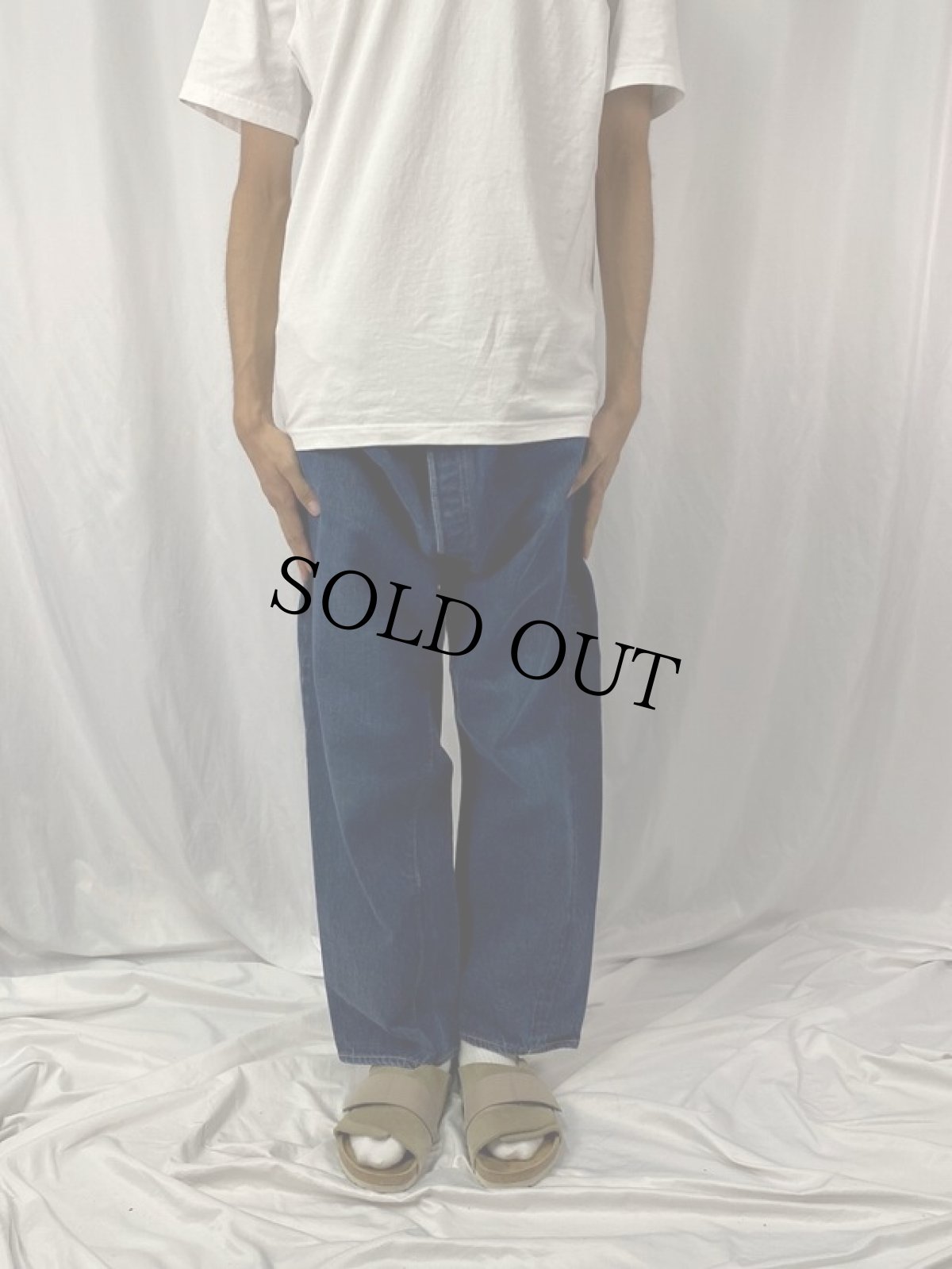 画像2: 60's LEVI'S 501 BIGE S TYPE デニムパンツ W39 (2)