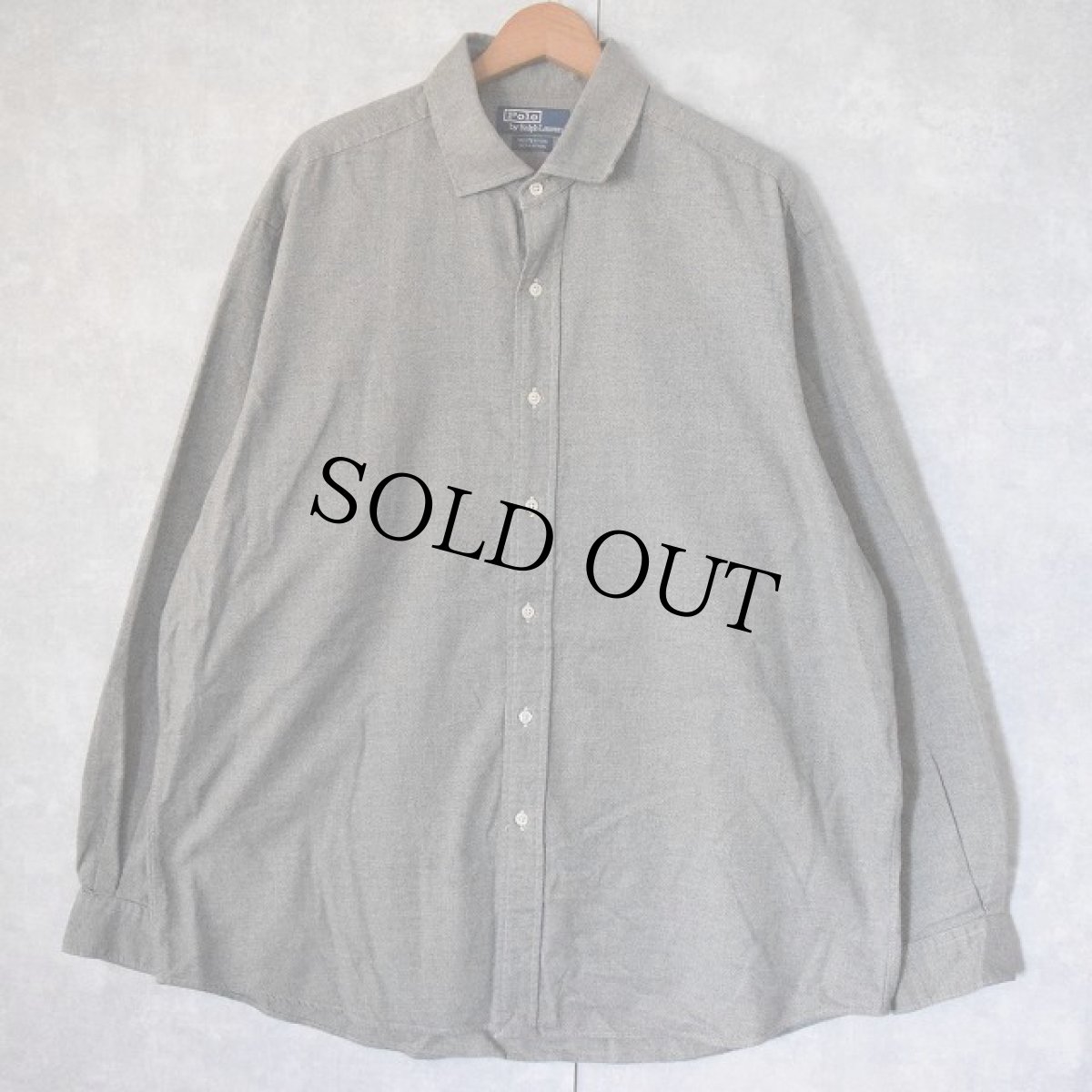 画像1: POLO Ralph Lauren "WESTERTON" ホリゾンタルカラーシャツ XL (1)