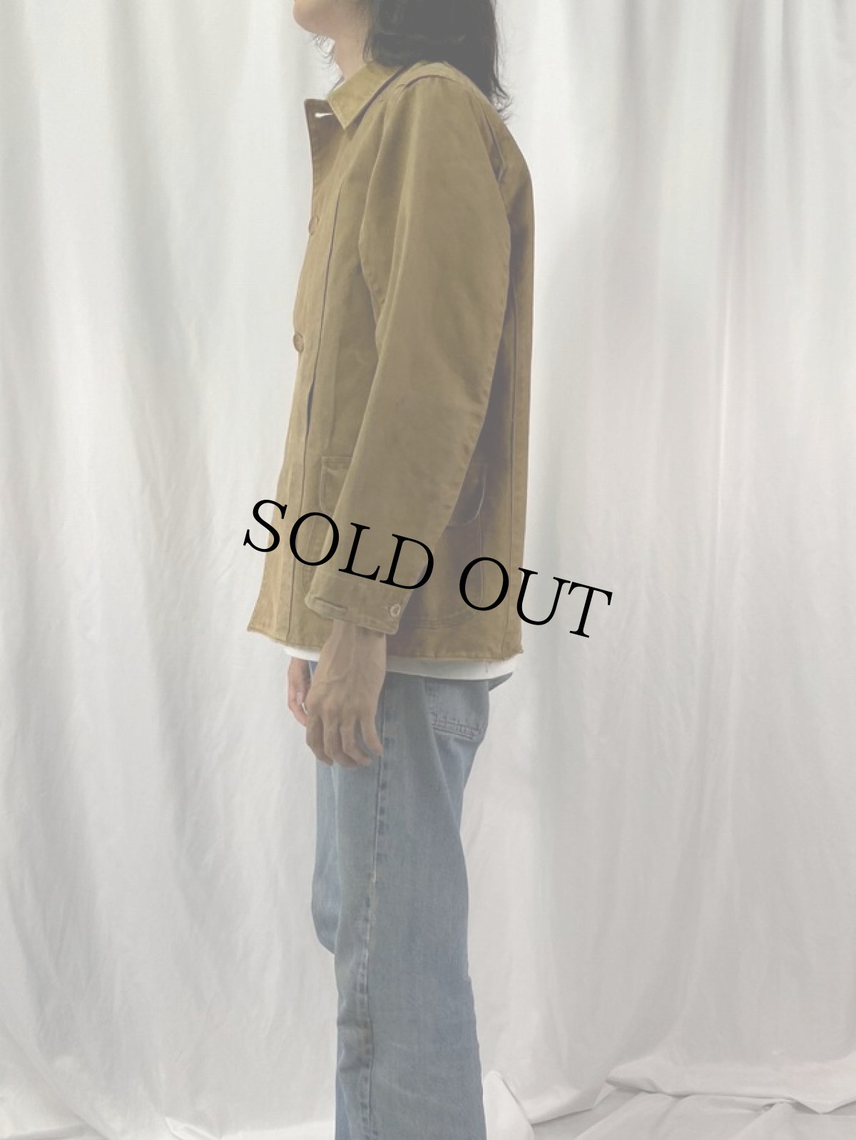 画像3: 10's〜 Duxbak ノーフォークダックハンティングジャケット SIZE38 (3)