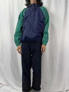 画像2: 90's POLO SPORT Ralph Lauren ナイロンジップパーカー M (2)