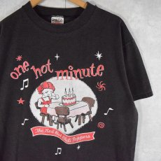 画像1: 90's Red Hot Chili Peppers USA製 "One Hot Minute World Tour 1996" ロックバンドプリントTシャツ BLACK L (1)