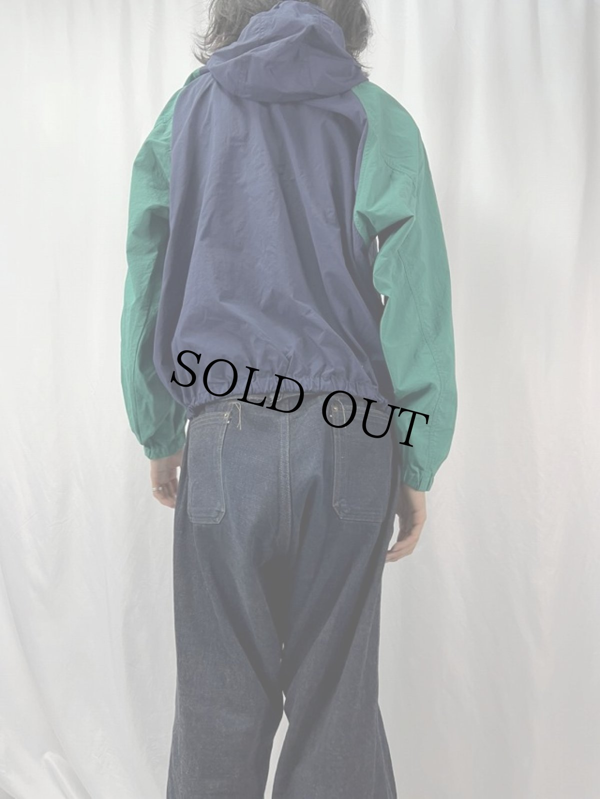 画像4: 90's POLO SPORT Ralph Lauren ナイロンジップパーカー M (4)