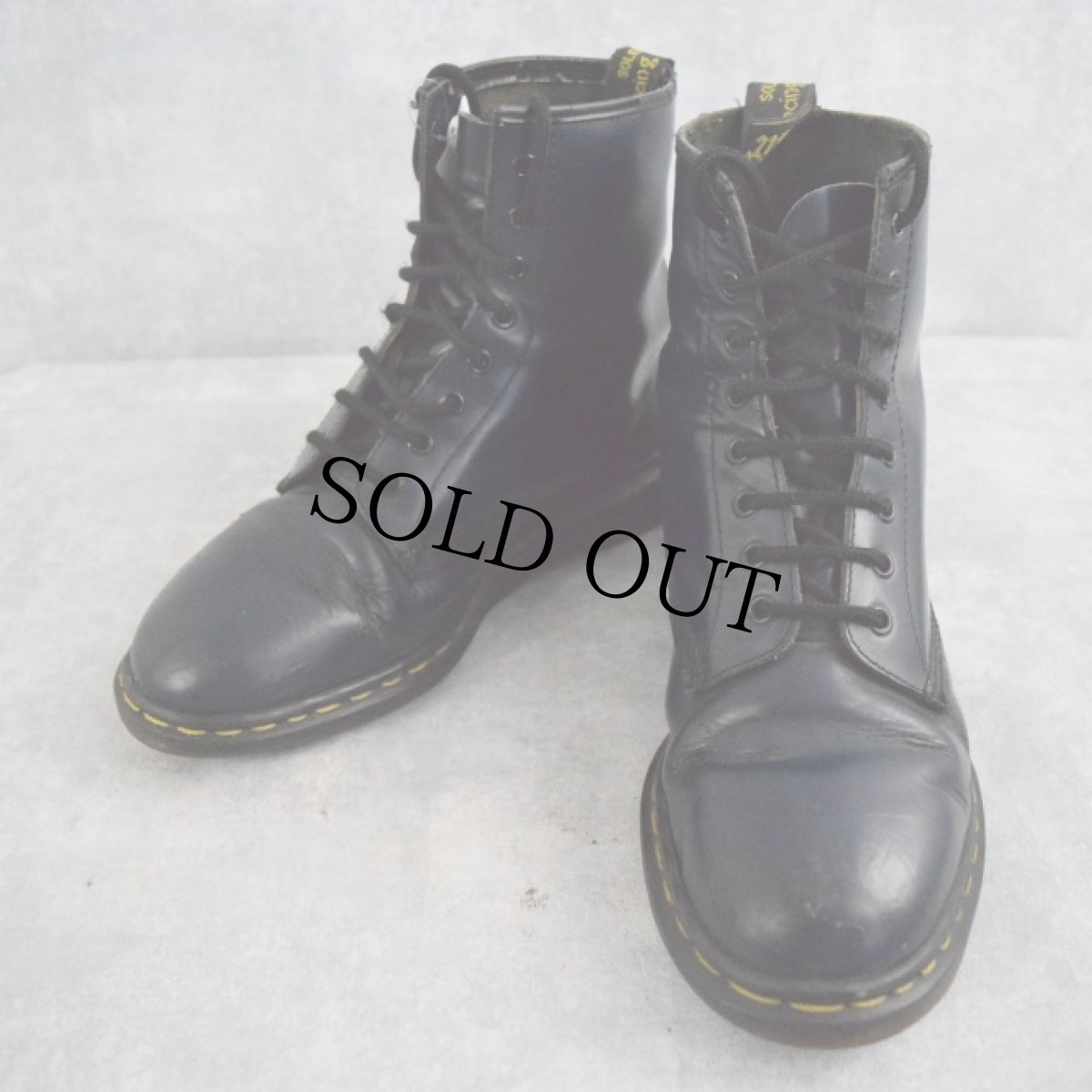 画像1: Dr.Martens ENGLAND製 8ホール NAVY 27cm (1)