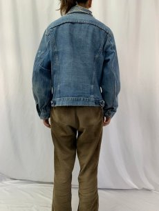 画像4: 60's LEVI'S 557 BIGE USA製 3rd デニムジャケット  (4)