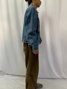 画像3: 60's LEVI'S 557 BIGE USA製 3rd デニムジャケット  (3)