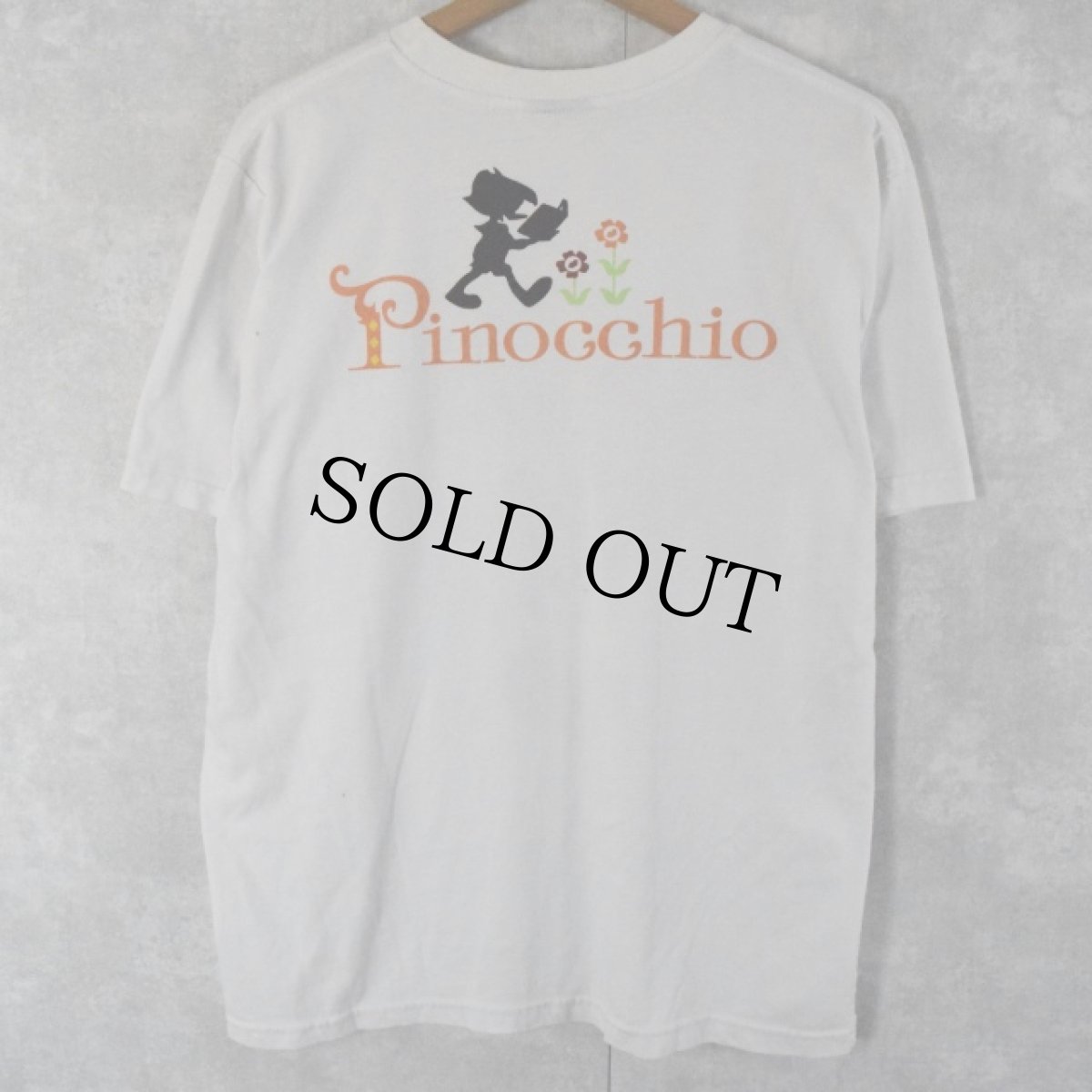 画像2: Disney "Pinocchio" キャラクターTシャツ (2)