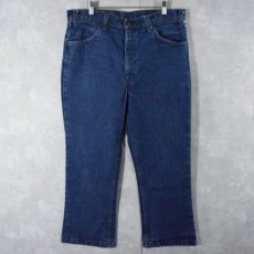 画像1: 70〜80's Levi's 646-0217 ベルボトムデニムパンツ W36 (1)