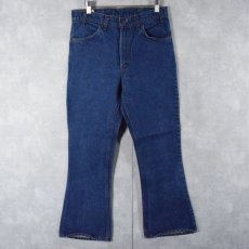 画像1: 80's Levi's 646-0217 ベルボトムデニムパンツ W31 (1)