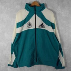 画像1: 90's adidas EQUIPMENT "1993 BOSTON MARATHON" ナイロンジャケット M (1)