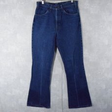 画像1: 80's Levi's 646-0217 ベルボトムデニムパンツ W31 (1)