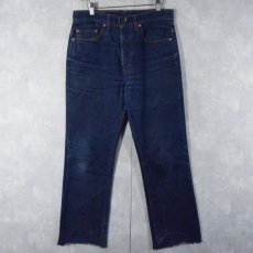 画像1: 80's Levi's 517-0217 USA製 ブーツカットデニムパンツ W31 (1)