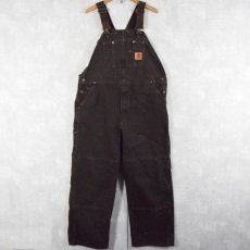 画像1: Carhartt ダブルニー ダックオーバーオール W41 (1)