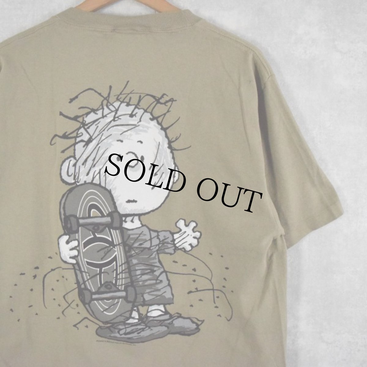 画像1: 90's PIGPEN USA製 キャラクターパロディTシャツ L (1)