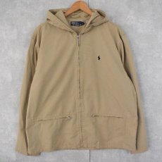 画像1: POLO Ralph Lauren コットンパーカー L (1)