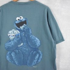 画像1: 90's COOKIE MONSTER USA製 "Calvin Klein"パロディTシャツ XL (1)