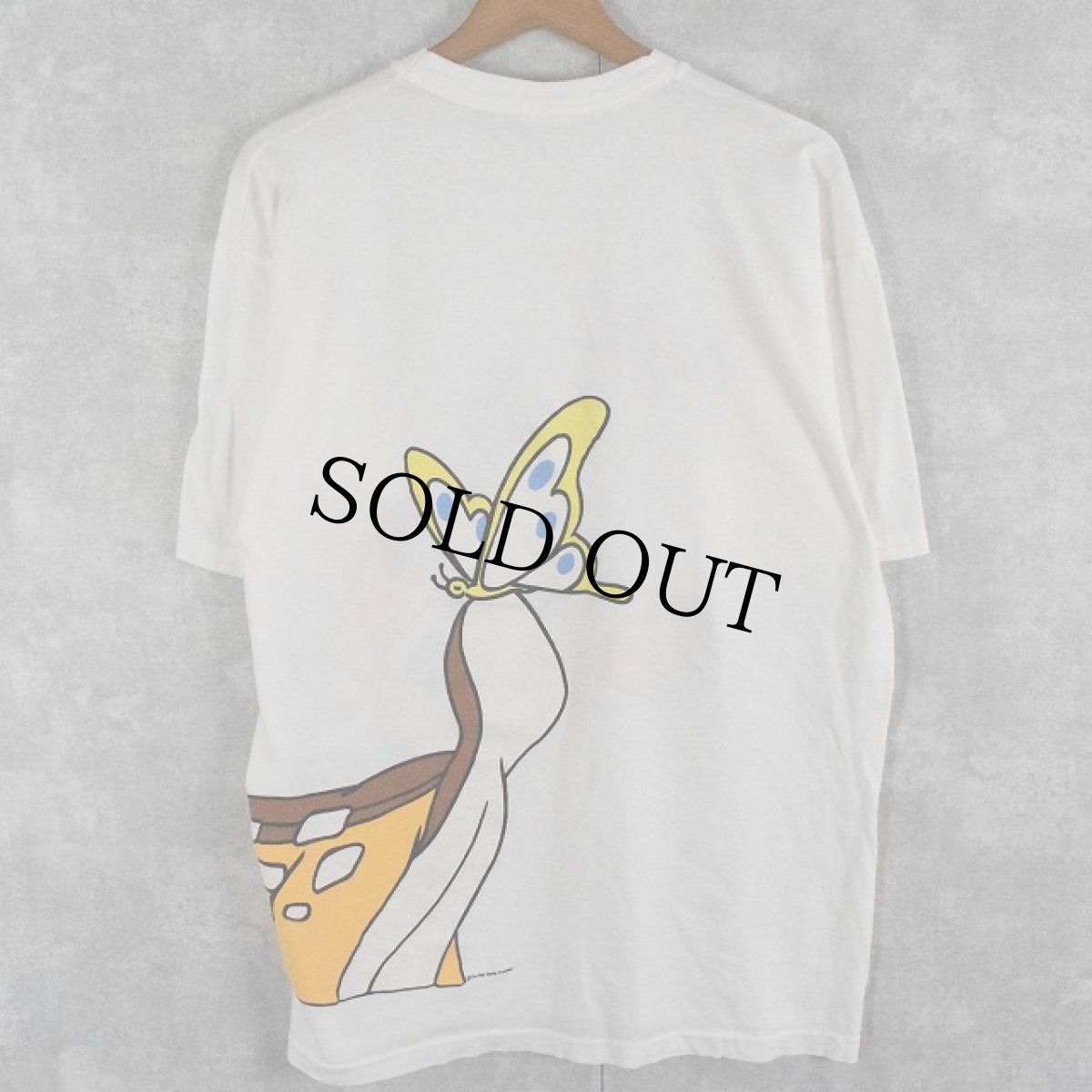 画像2: 90's Disney "Bambi" キャラクターTシャツ XL (2)