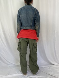画像4: 60's LEVI'S 557 BIGE USA製 3rd デニムジャケット  (4)
