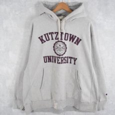 画像1: 2000's Champion REVERSE WEAVE "KUTZTOWN UNIVERSITY" プリントスウェット XL (1)