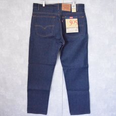 画像2: 90's Levi's 505 USA製 デニムパンツ フラッシャー付きDEADSTOCK W39 (2)