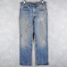 画像1: 80's Levi's 517-0217 USA製 ブーツカットデニムパンツ W32 (1)