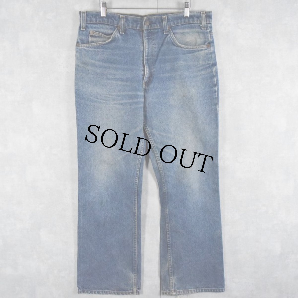 画像1: 70〜80's Levi's 517-0217 ブーツカットデニムパンツ W35 (1)