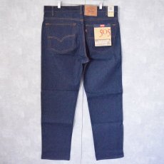 画像2: 90's Levi's 505 USA製 デニムパンツ フラッシャー付きDEADSTOCK W39 (2)