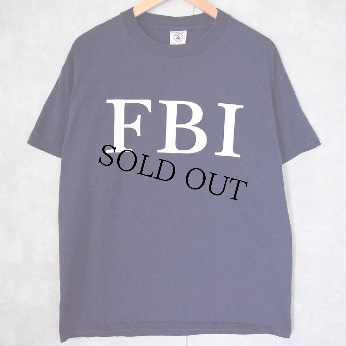 画像1: FBI プリントTシャツ L (1)