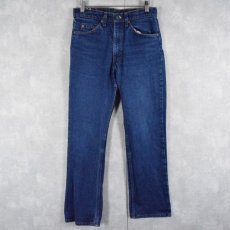 画像1: 80's Levi's 517-0217 USA製 ブーツカットデニムパンツ W30 (1)