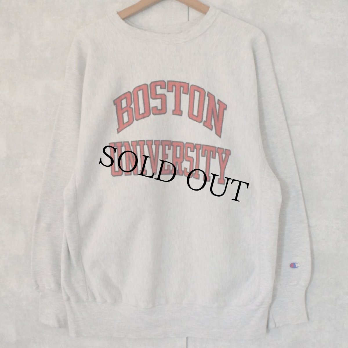 画像1: 90's〜 Champion REVERSE WEAVE "BOSTON UNIVERSITY" (1)