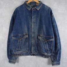 画像1: 80's Levi's 75069-0214 デニムブルゾン XL (1)