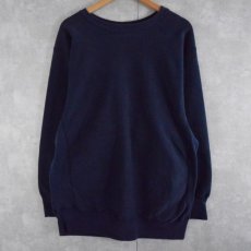 画像1: 80's Champion REVERSE WEAVE USA製 トリコタグ ロゴ刺繍スウェット XL (1)