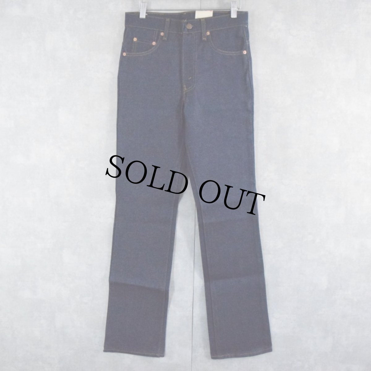 画像2: 90's Levi's 517-0217 USA製 ブーツカットデニムパンツ フラッシャー付きDEADSTOCK  W29 (2)