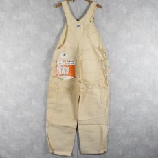 画像1: 70's Lee USA製 エプロンポケット オーバーオール DEADSTOCK SIZE 38x30 (1)